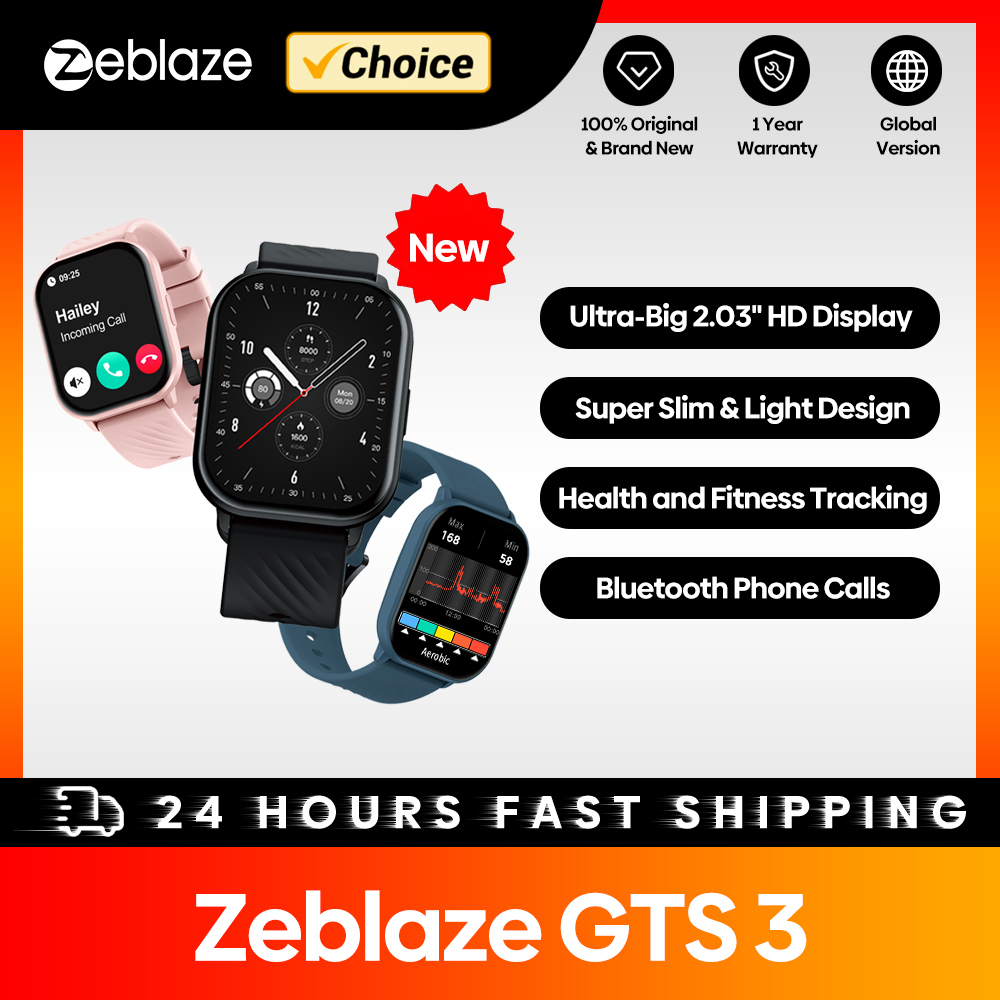 Smartwatch Face - New Zeblaze GTS 3 Voice Calling