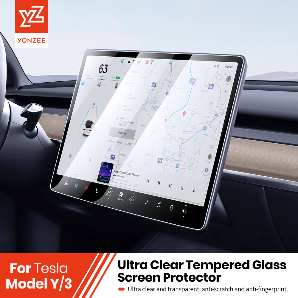 Screen Protector Film - YZ Tempered Glass Screen Protector For