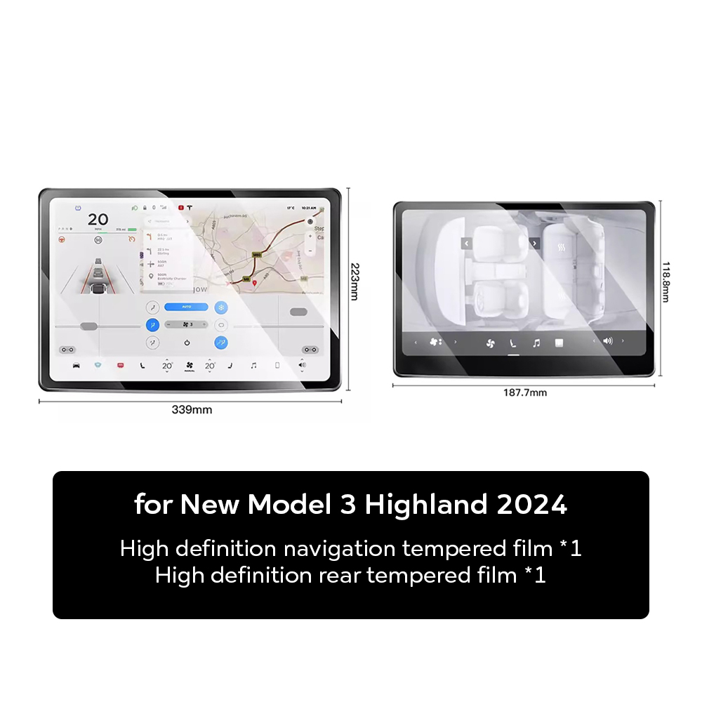 Screen Protector Film - Tempered Glass Film Protector for New
