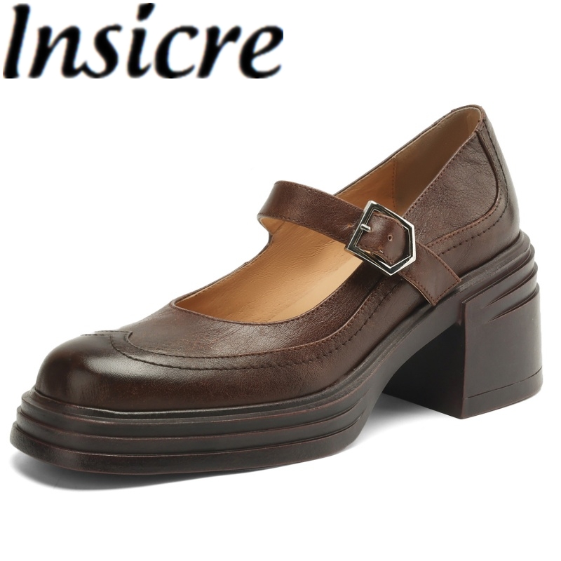 Leather Classic Strap - Insicre 2025 Classic New Mary Janes