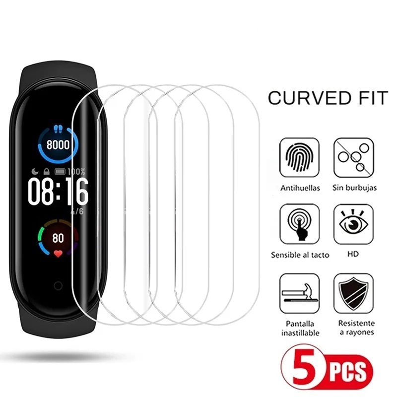 Smartwatch Icon - 5Pcs Hydrogel Film for Xiaomi Mi