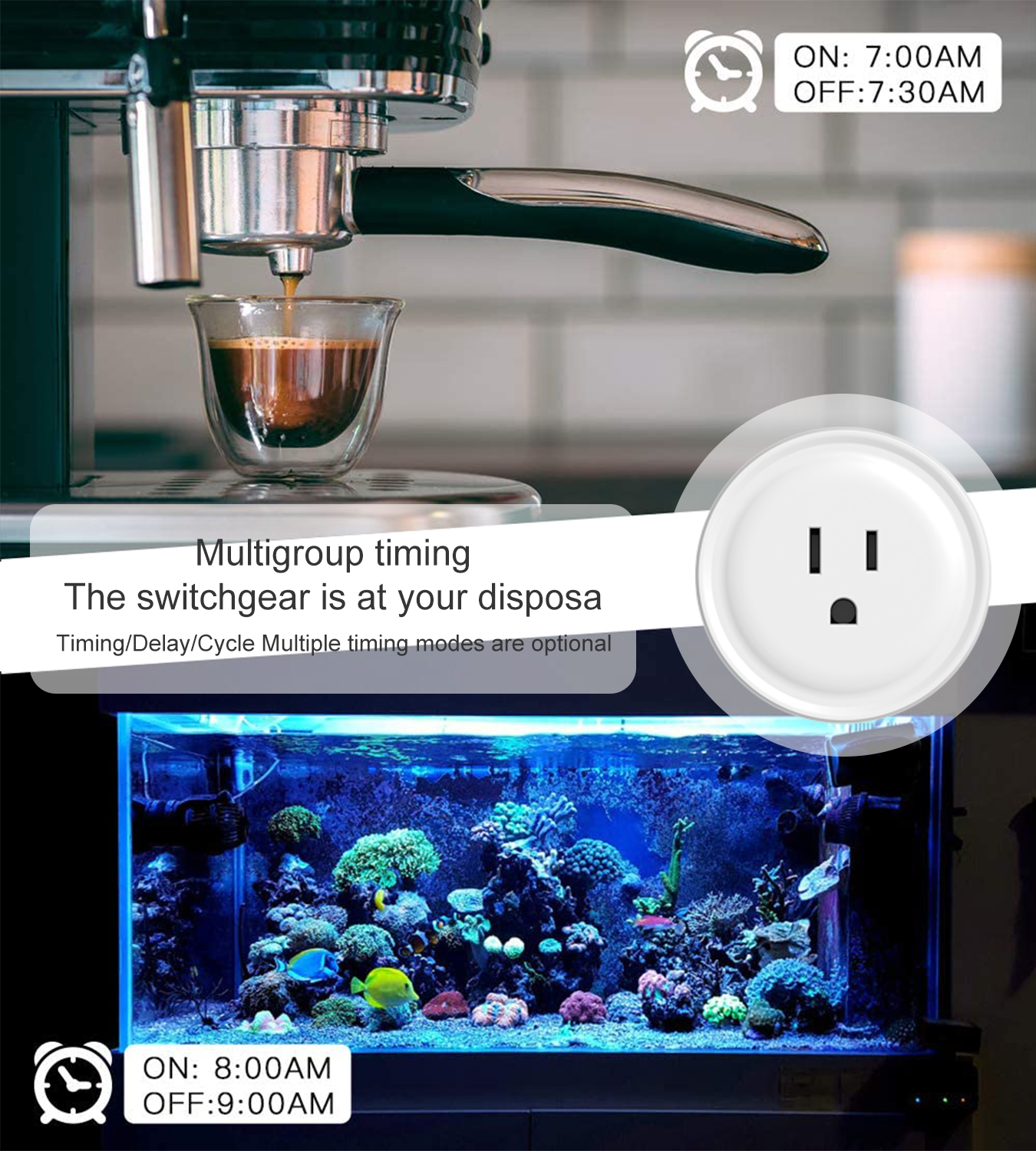 Tuya WiFi US Round 10A Smart P - Smart Accessories review and price