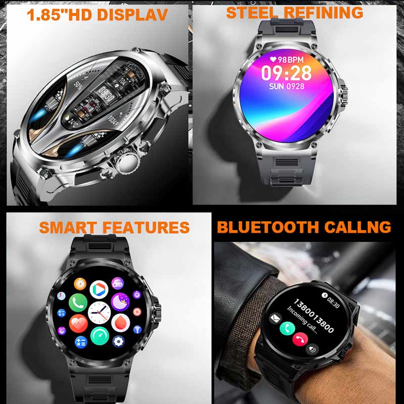 NORTH EDGE 1.85' HD Display Sm - Smartwatch Instagram review and price