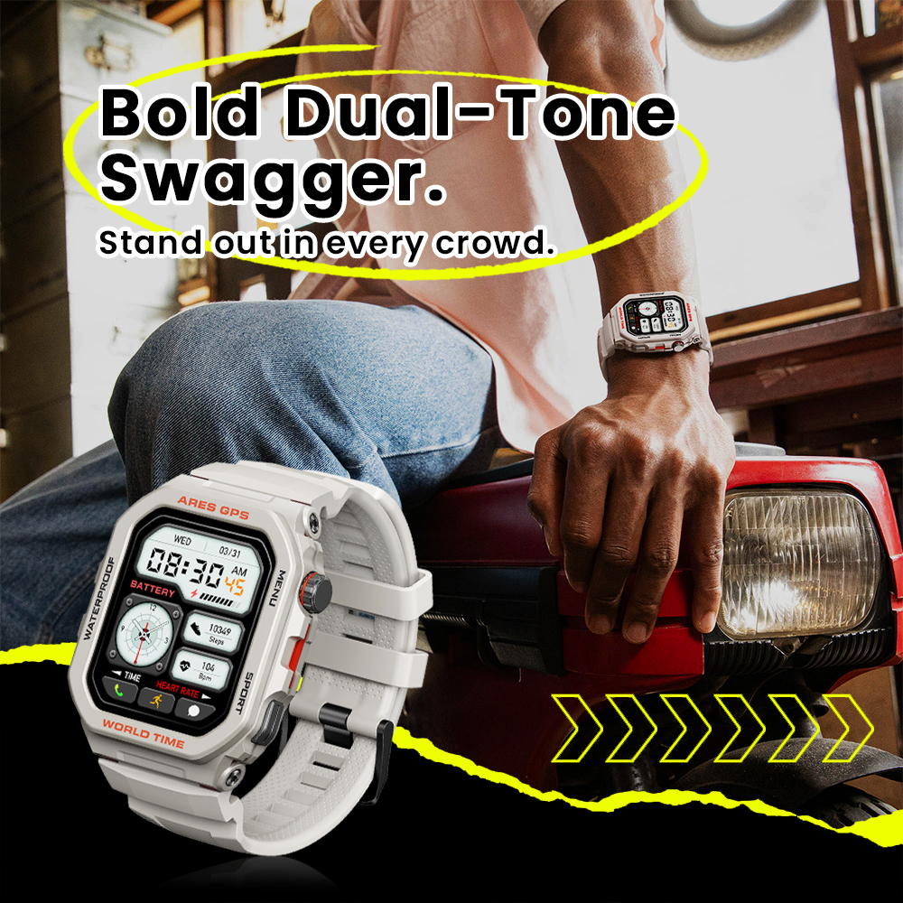 New Zeblaze Ares GPS Smart Wat - Smartwatch Instagram review and price