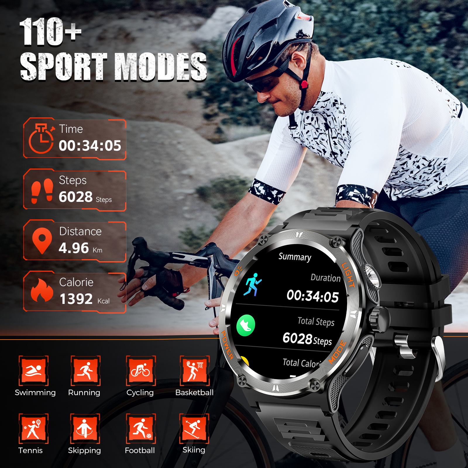 EIGIIS Smart Watch 3ATM Waterp - Smartwatch Face review and price