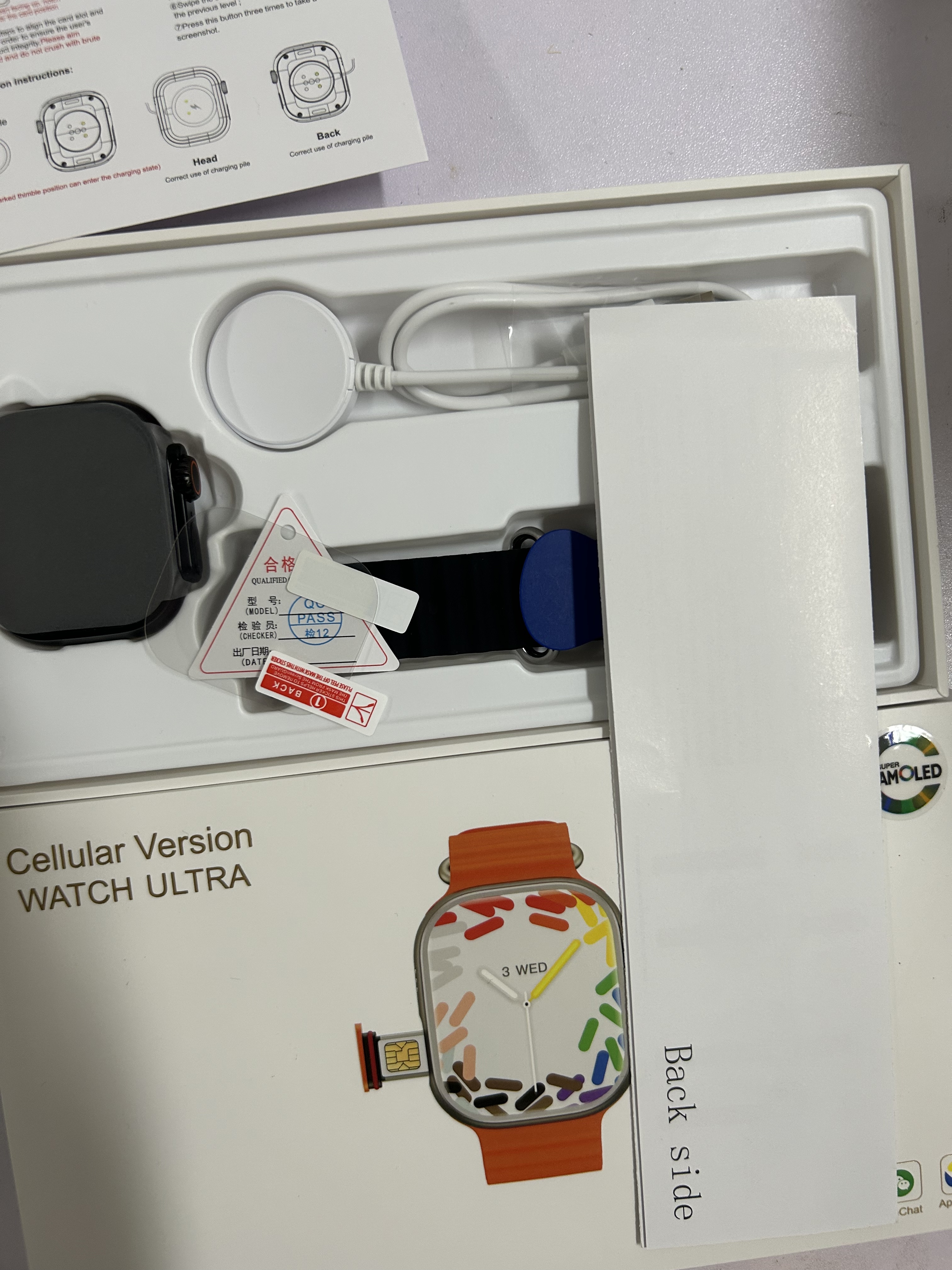 CDS9 Ultra 4G Android Smart Wa - Smartwatch Instagram review and price