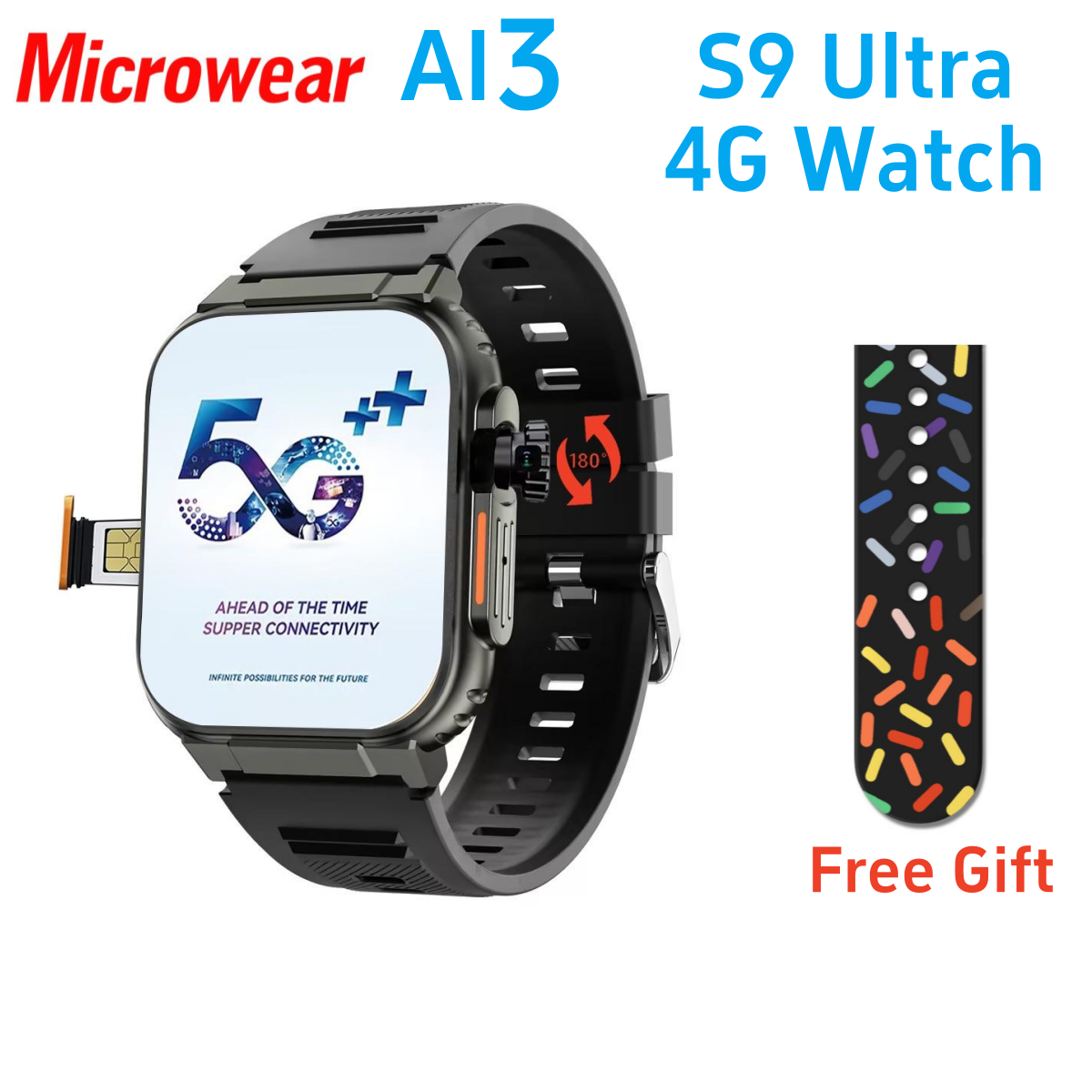 Microwear Ultra Ai3 Smart Watc - Smartwatch Instagram review and price