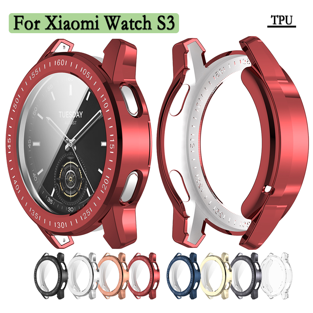 For Xiaomi Watch S3 Case Soft  - Xiaomi Smartwatch S3 Accessories review and price