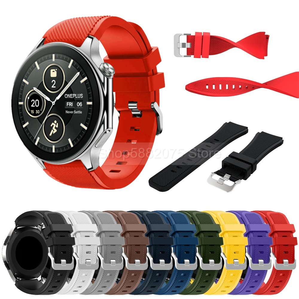 22mm Silicone Strap For OPPO W - Smartwatch X review and price