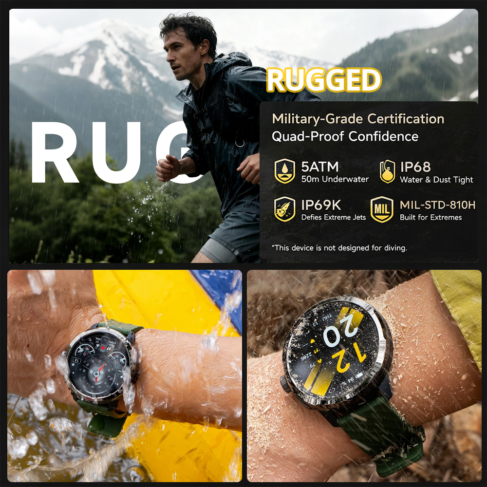 Ulefone Armor Watch Pro Smartw - Smartwatch X review and price