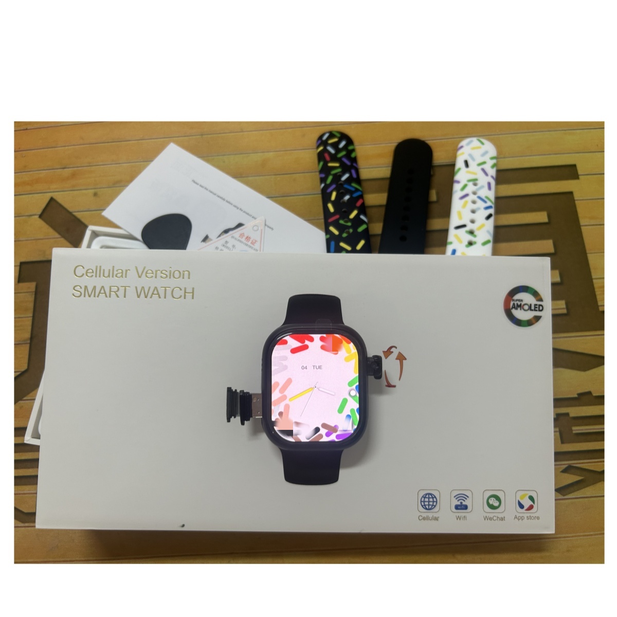 CD99 Smart Watch 8GB RAM AMOLE - Smartwatch Instagram review and price