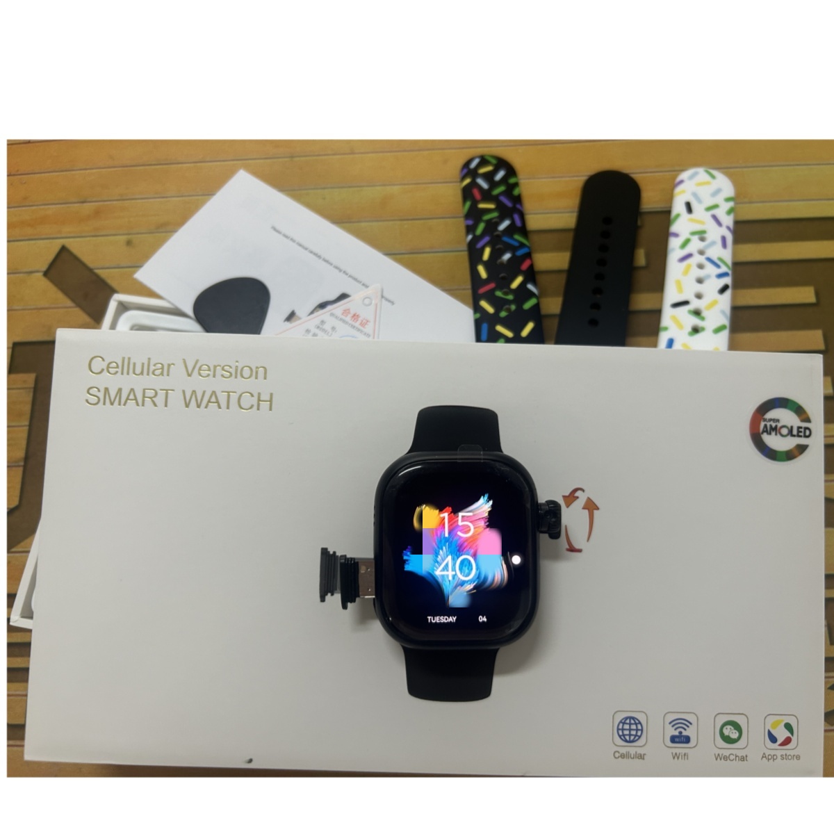 CD99 Smart Watch 8GB RAM AMOLE - Smartwatch Instagram review and price