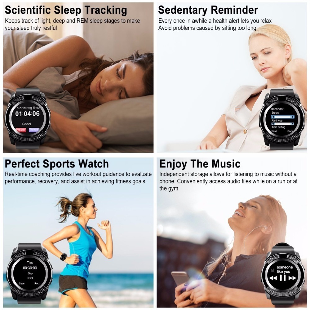 Bluetooth V8 Smart Watch Sport - Smartwatch X review and price