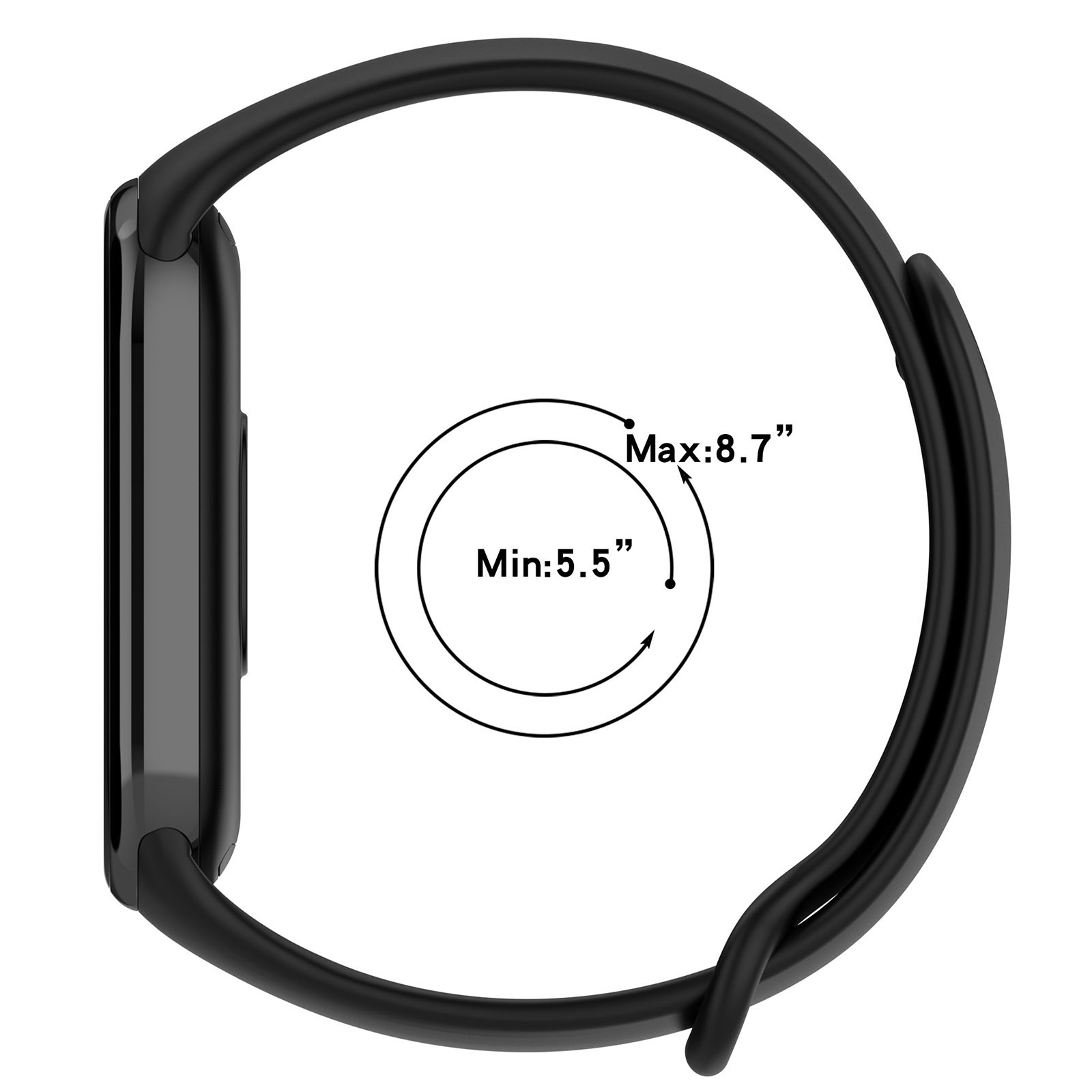 Silicone Strap For Xiaomi Mi B - Smartwatch Nexus review and price