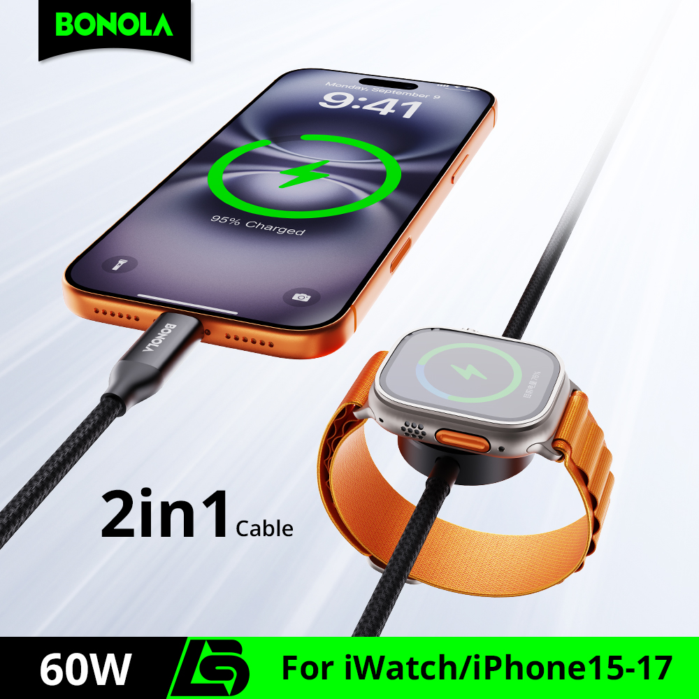 Bonola 2 in 1 Fast Watch Charg - Wireless Charger Watch review and price