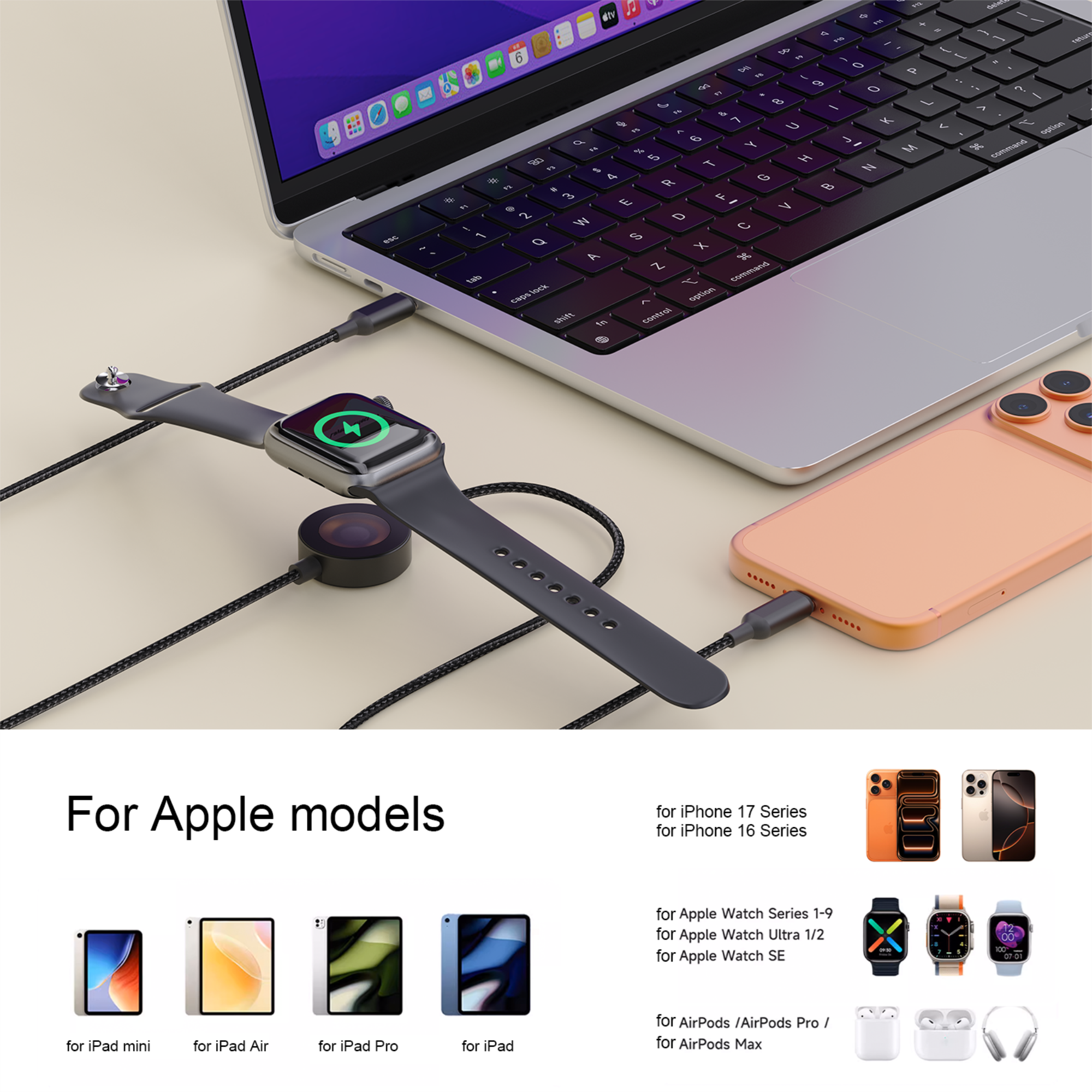 Bonola 2 in 1 Fast Watch Charg - Wireless Charger Watch review and price
