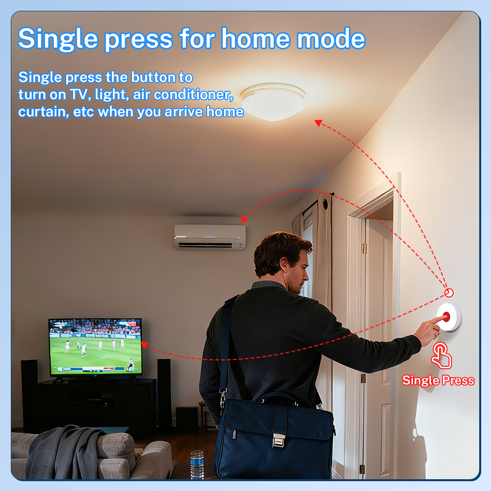 Tuya ZigBee Smart Button IP65  - Smart Accessories review and price