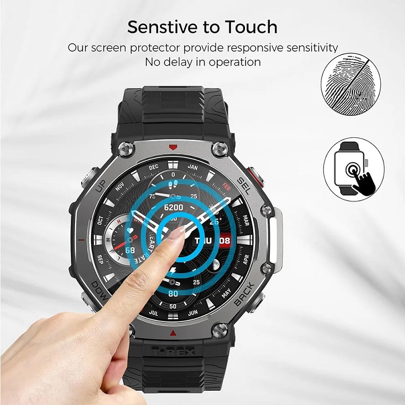 Tempered Glass for Amazfit T R - Amazfit Smartwatch Accessories review and price