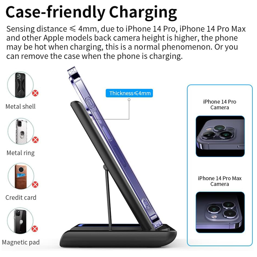 15W 3 in 1 Wireless Charger St - Smartwatch X review and price