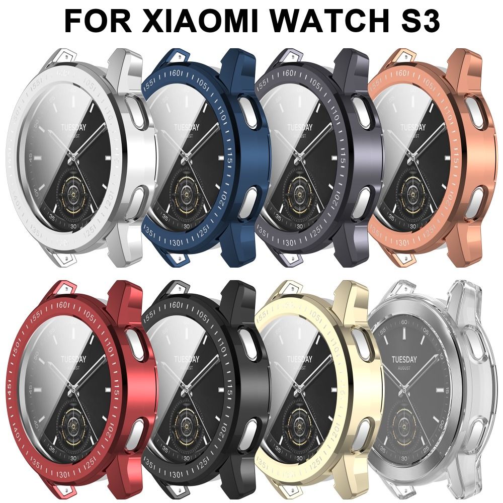New Full Cover TPU Case Bumper - Xiaomi Smartwatch S3 Accessories review and price