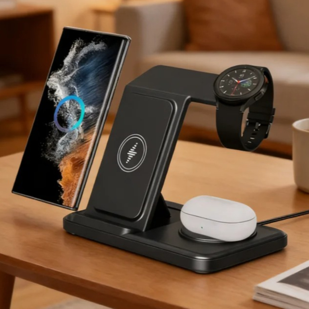 3 IN 1 Wireless Charger Statio - Wireless Charger Watch review and price