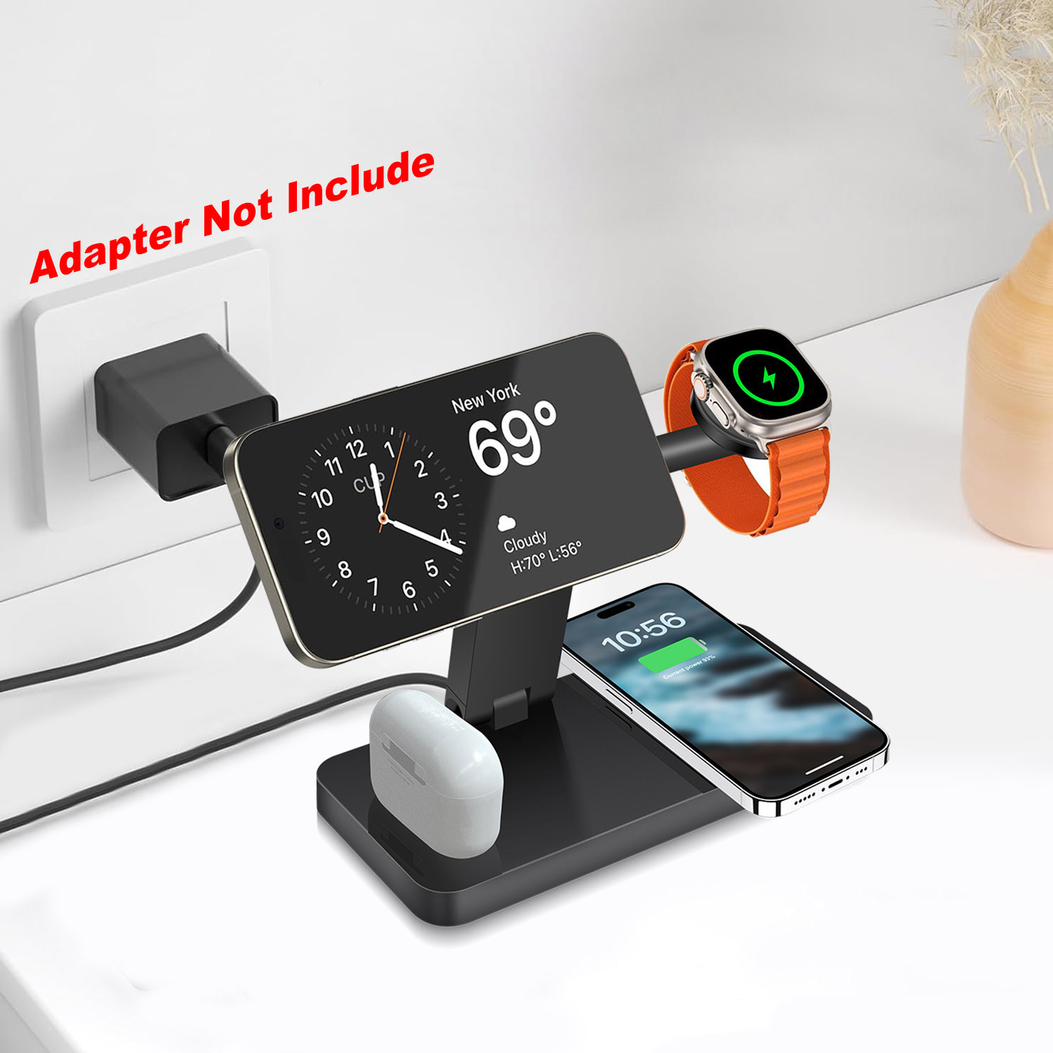 4 in 1 Magnetic Wireless Charg - Wireless Charger Watch review and price