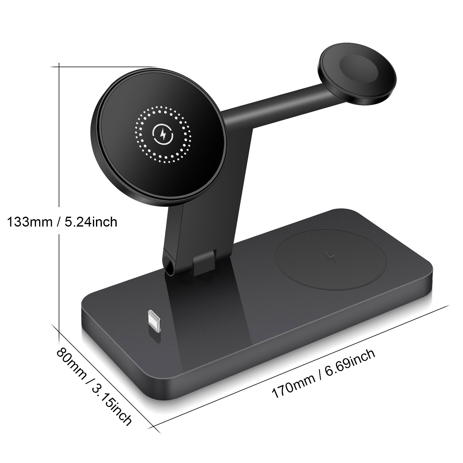 4 in 1 Magnetic Wireless Charg - Wireless Charger Watch review and price