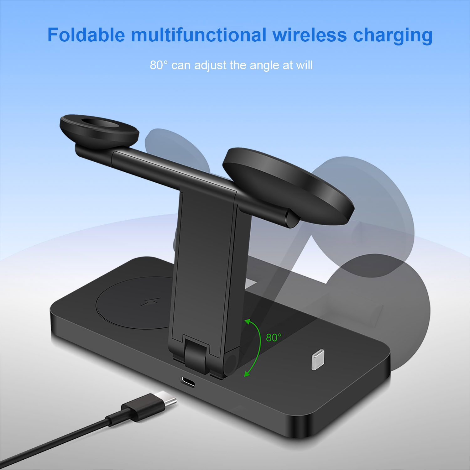 4 in 1 Magnetic Wireless Charg - Wireless Charger Watch review and price