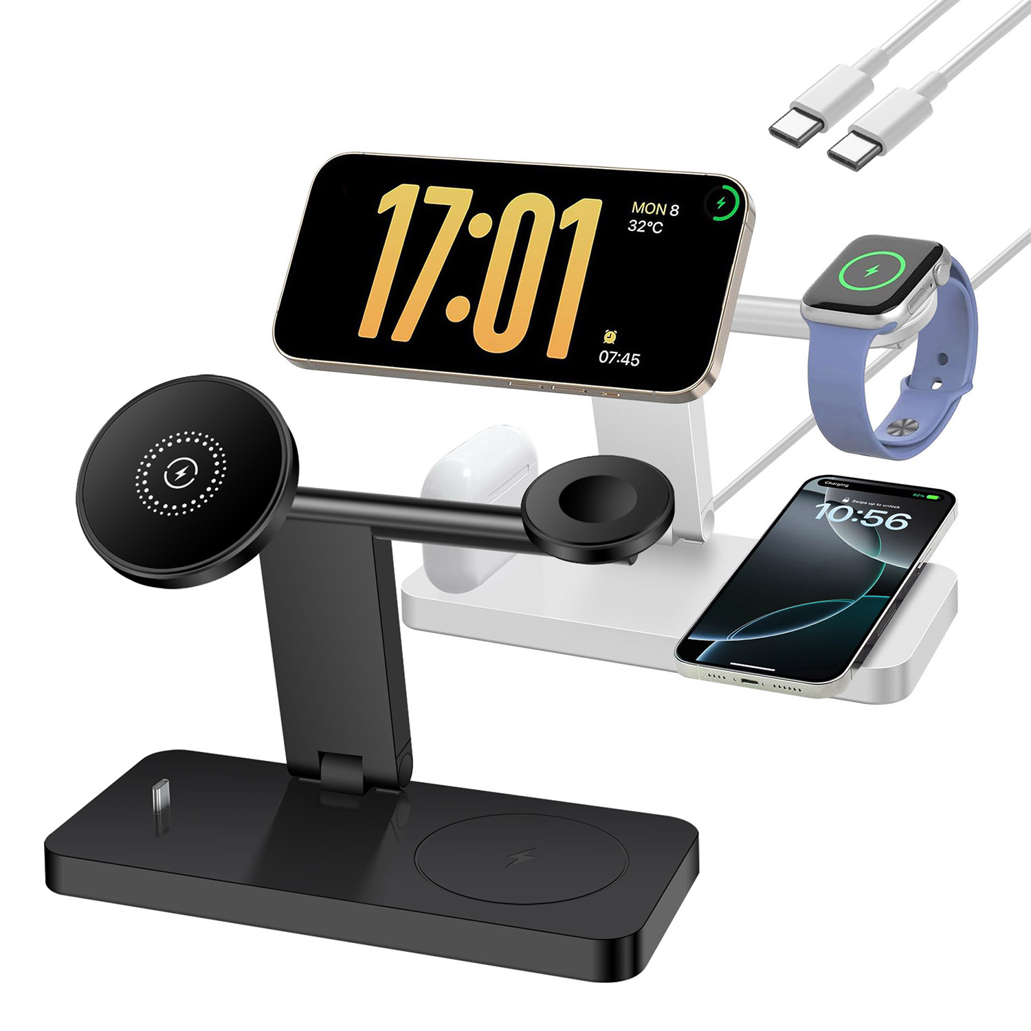 4 in 1 Magnetic Wireless Charg - Wireless Charger Watch review and price