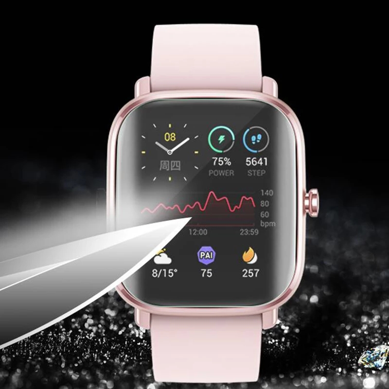 PET Hydrogel Screen Protector  - Amazfit Smartwatch Accessories review and price