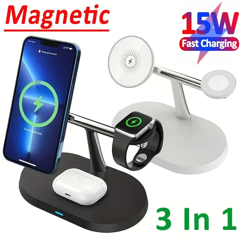 Magnetic Wireless Charger Stan - Wireless Charger Watch review and price