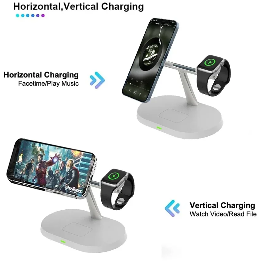 Magnetic Wireless Charger Stan - Wireless Charger Watch review and price