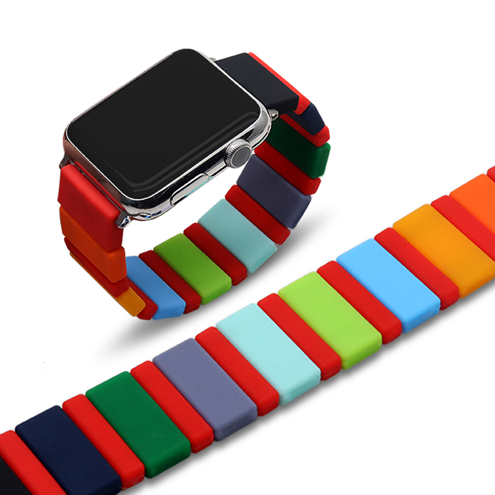 Silicone Strap for Apple Watch - Smartwatch Accessories Shop review and price