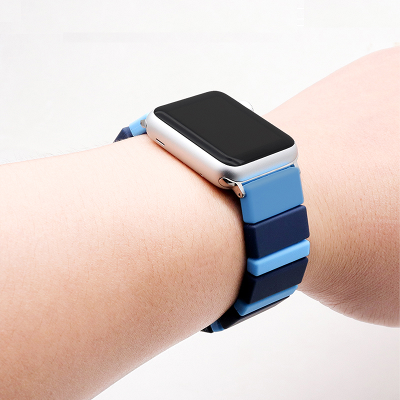 Silicone Strap for Apple Watch - Smartwatch Accessories Shop review and price
