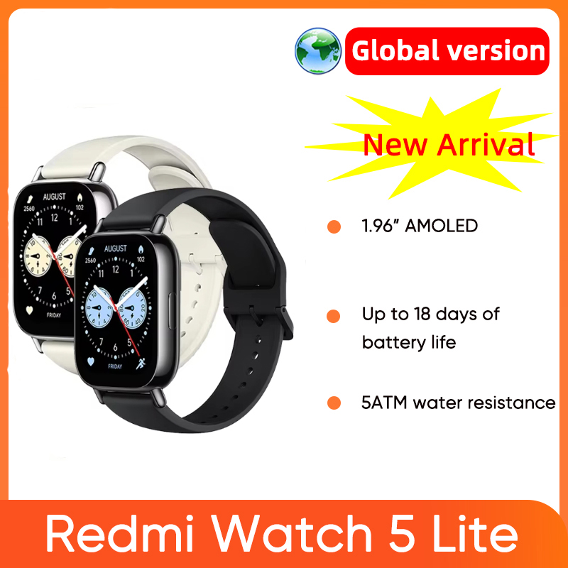 Xiaomi Redmi Watch 5 Lite Glob - Smartwatch Face review and price