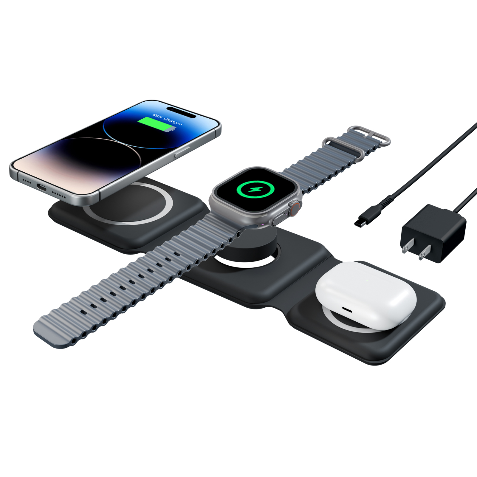 15W Magnetic Wireless Chargers - Smartwatch X review and price