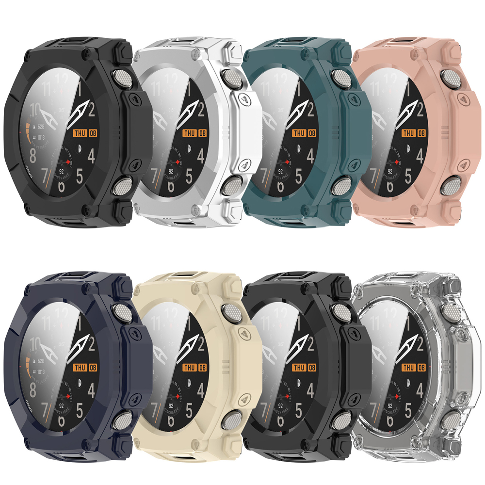 PC Case+Glass For Amazfit T-Re - Amazfit Smartwatch Accessories review and price