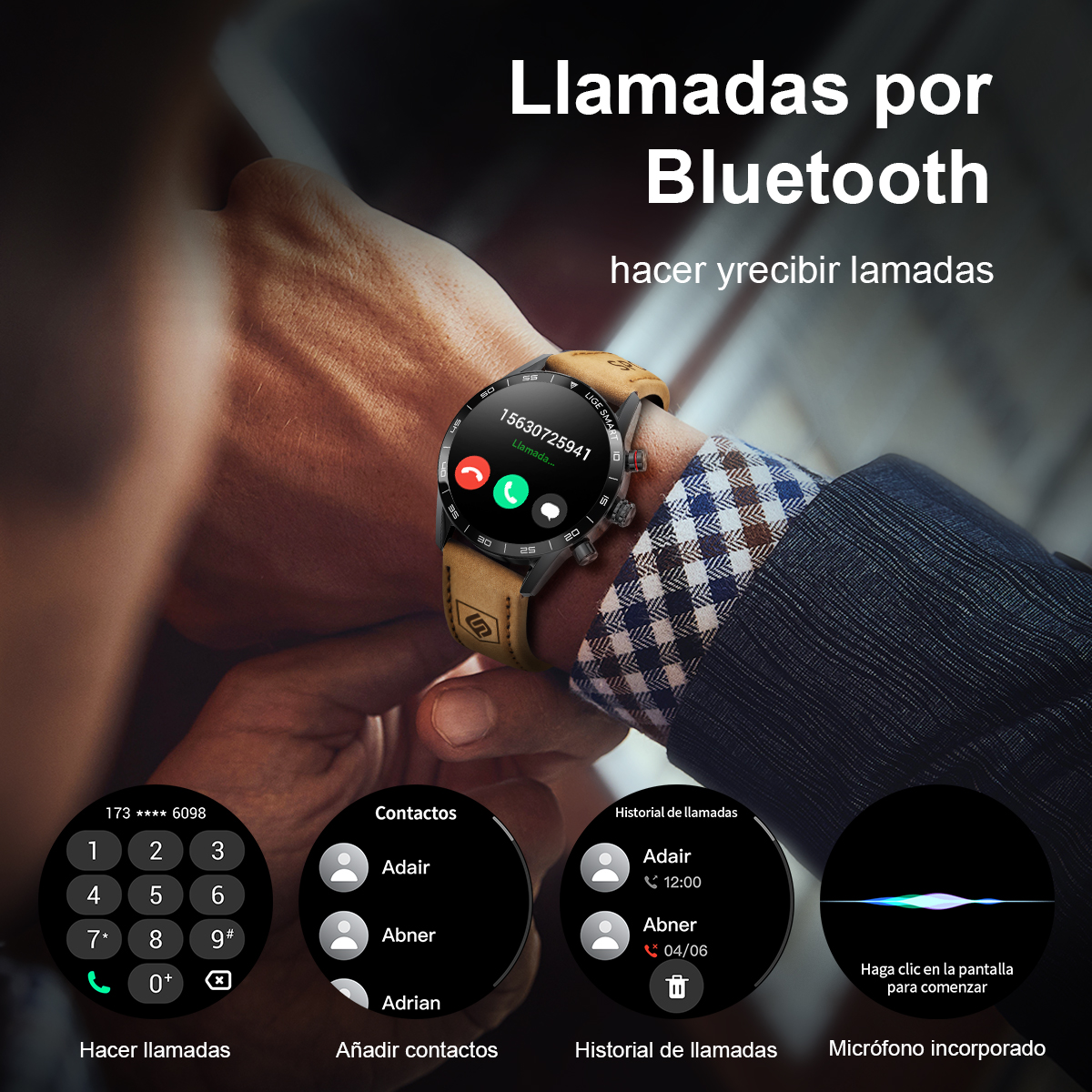 LIGE 2024 New Rugged Military  - Smartwatch Instagram review and price