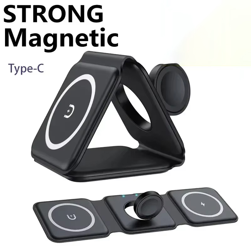 3 in 1 Magnetic Portable Wirel - Wireless Charger Watch review and price