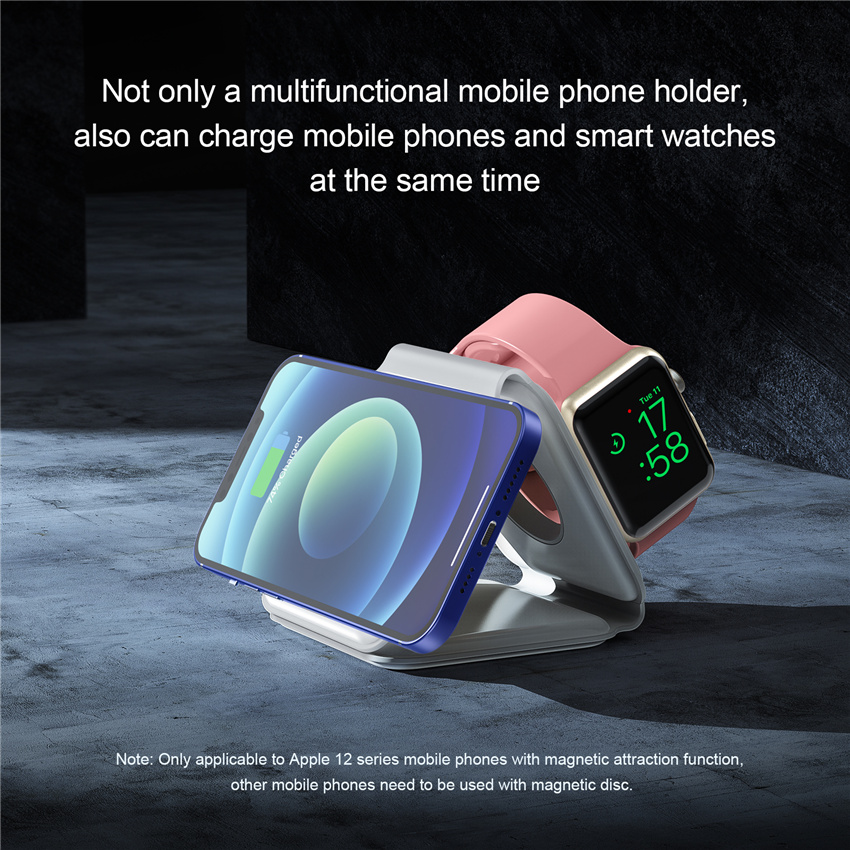 3 in 1 Magnetic Portable Wirel - Wireless Charger Watch review and price