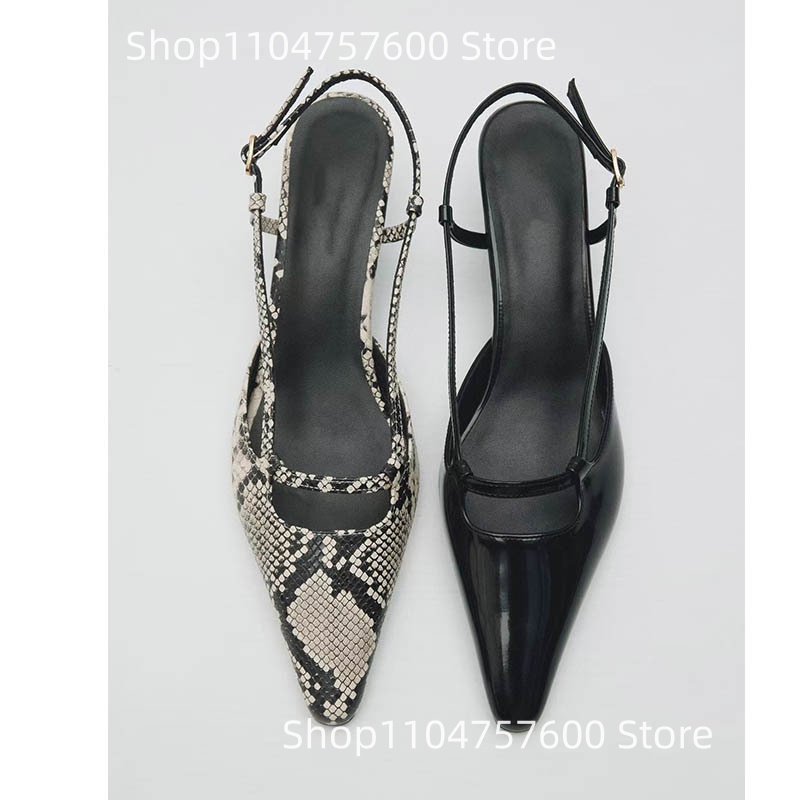 Women's Slingback Pointed Toe  - Leather Classic Strap review and price