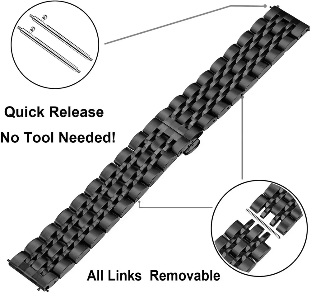 Metal Bracelet Strap For Xiaom - Xiaomi Smartwatch S3 Accessories review and price