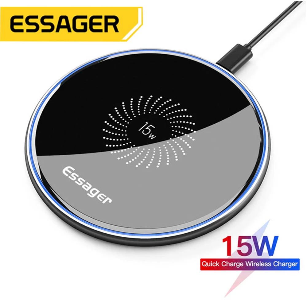 Essager 15W Fast Wireless Char - Wireless Charger Watch review and price