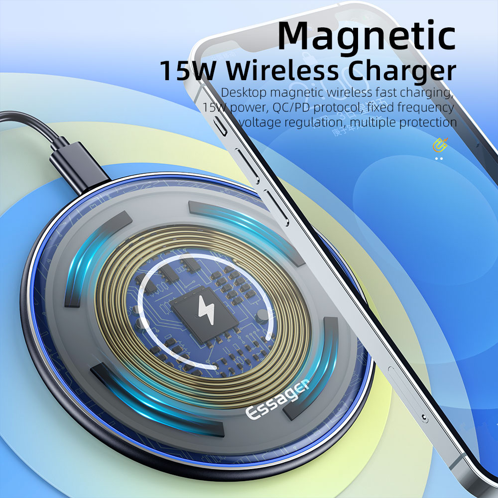 Essager 15W Fast Wireless Char - Wireless Charger Watch review and price