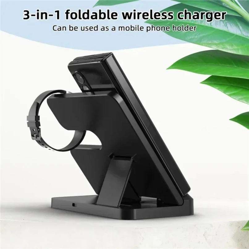 3 in 1 Wireless Charger Statio - Wireless Charger Watch review and price