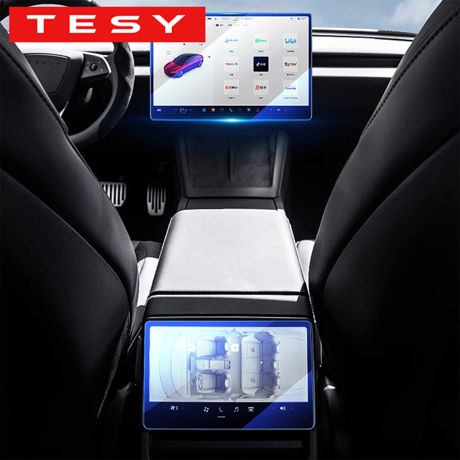 TESY Tempered Glass Film Prote - Screen Protector Film review and price