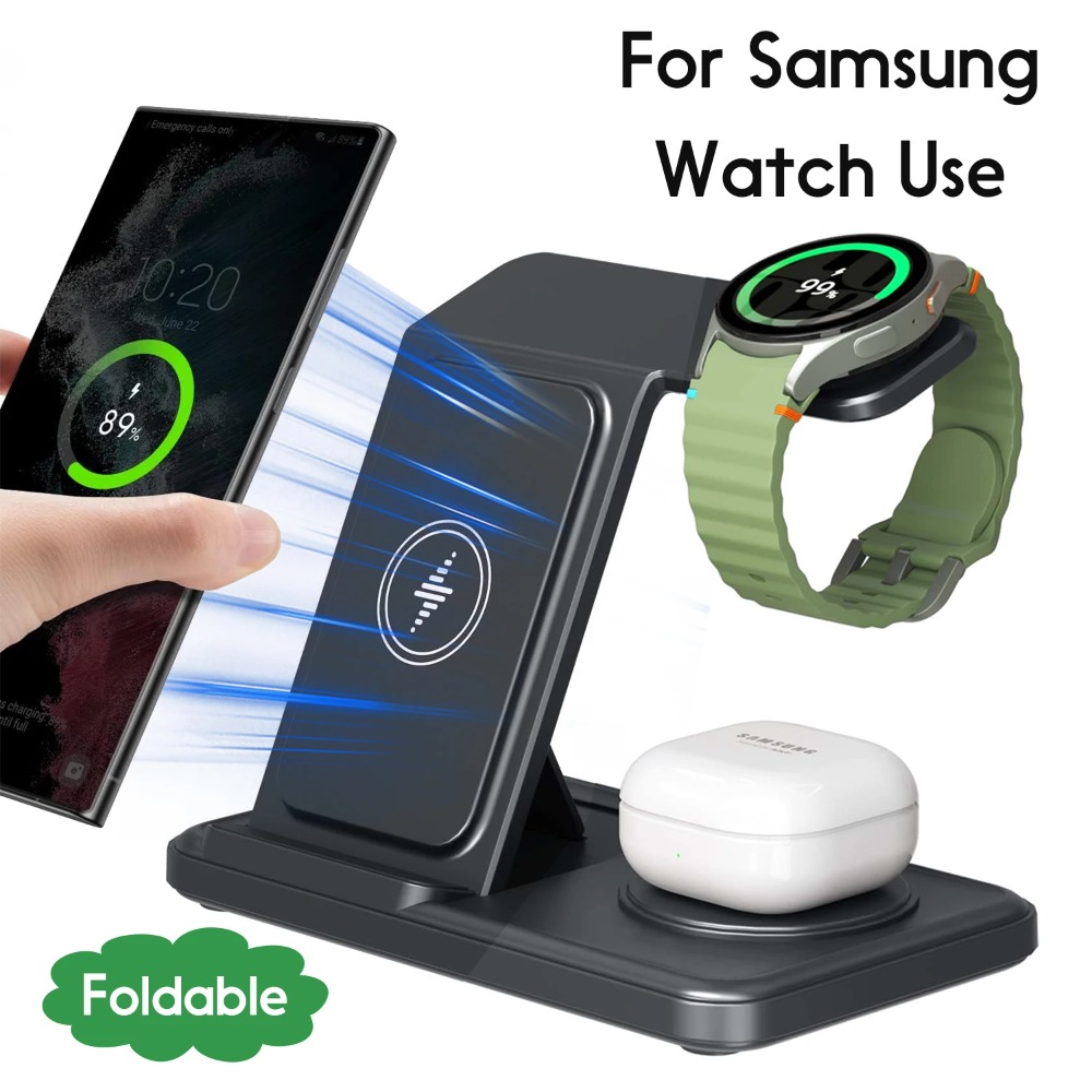 3 in 1 Wireless Charger Stand  - Wireless Charger Watch review and price