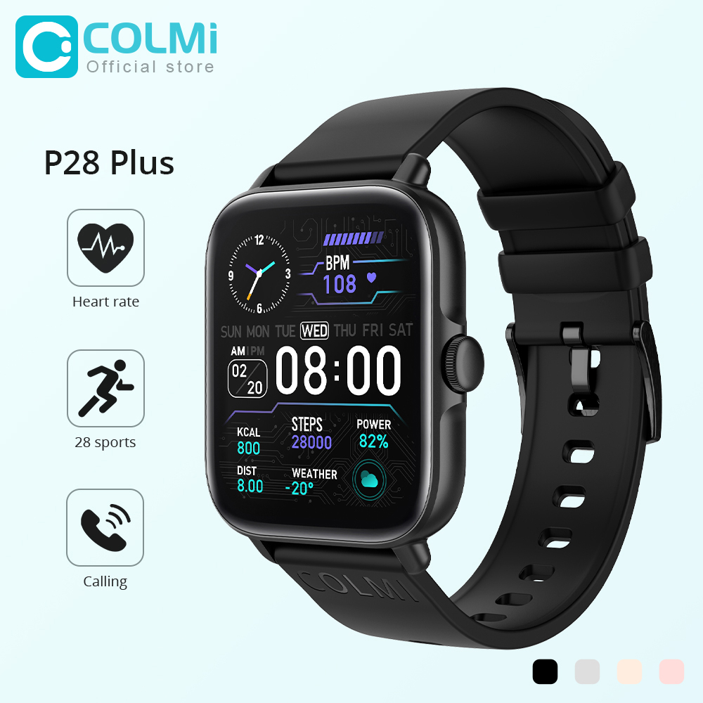 COLMI P28 Plus Bluetooth Answe - Smartwatch Instagram review and price