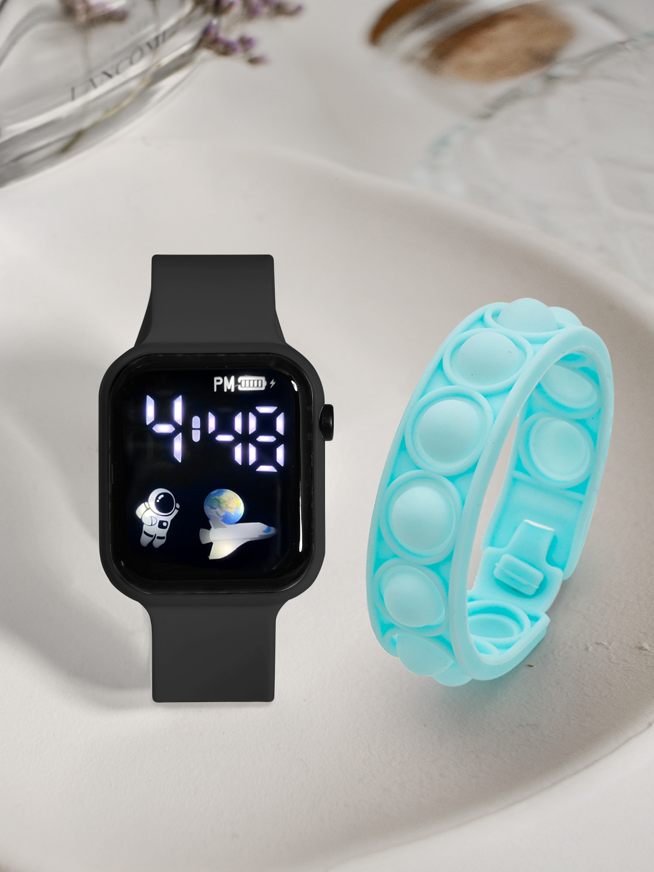 2PCS Children's Smart Watch Br - Smartwatch Icon review and price